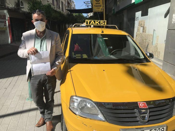 Akhisarlı taksici sağlık çalışanlarını ücretsiz taşıyor G1