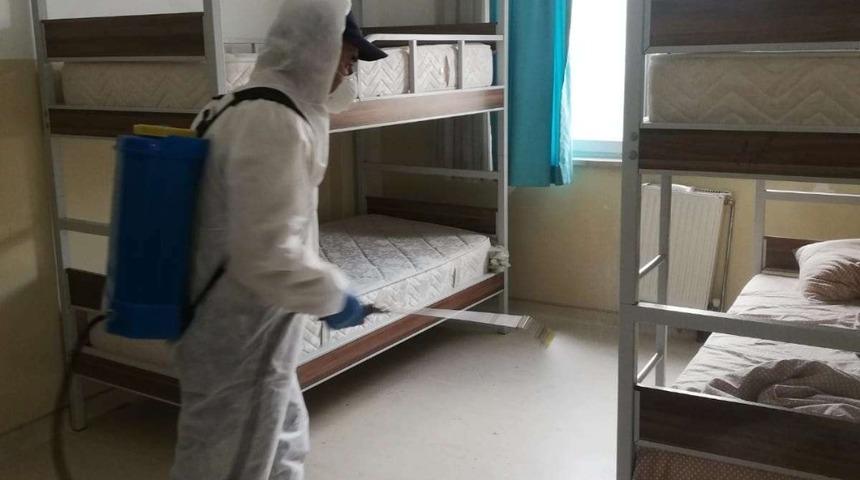 Hakkari Belediyesinden dezenfekte çalışması