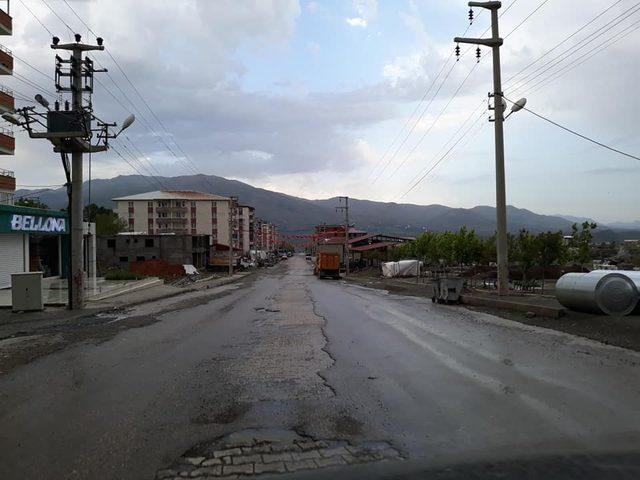 Kulp kısıtlamaya uydu, cadde ve sokaklar boş kaldı