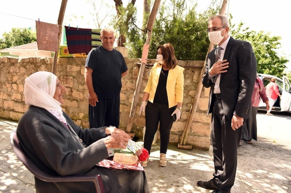 Bozdoğan&rsquo;dan &rsquo;Anneler G&uuml;n&uuml;&rsquo;nde anlamlı ziyaret