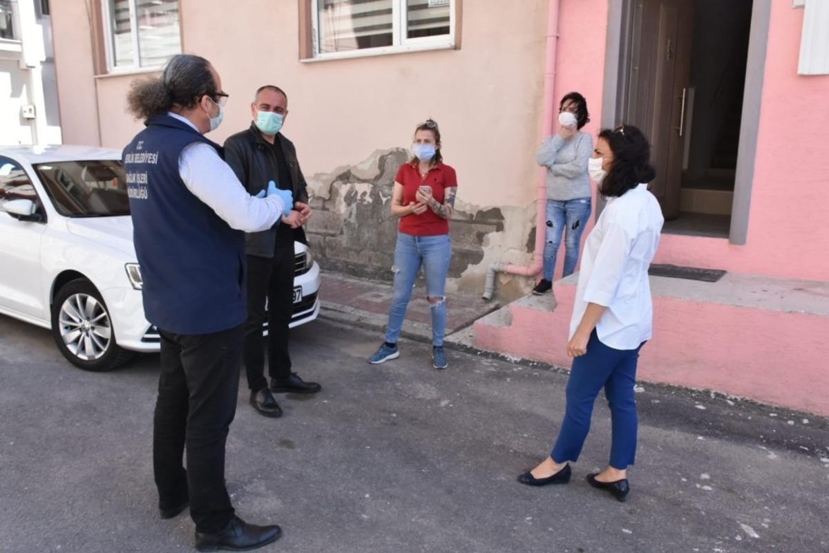 Gemlik Belediyesi&rsquo;nden dezenfeksiyon desteği