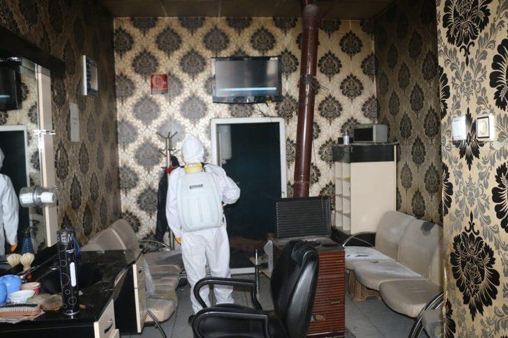 Berberler dezenfekte edildi G3