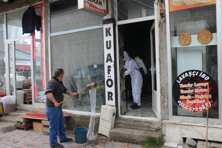 Berberler dezenfekte edildi G4