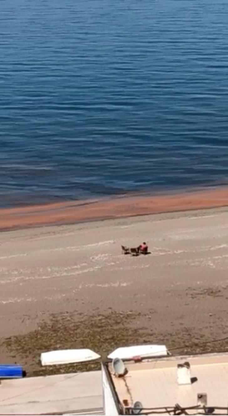 Kurşunlu’da deniz turuncuya döndü G3