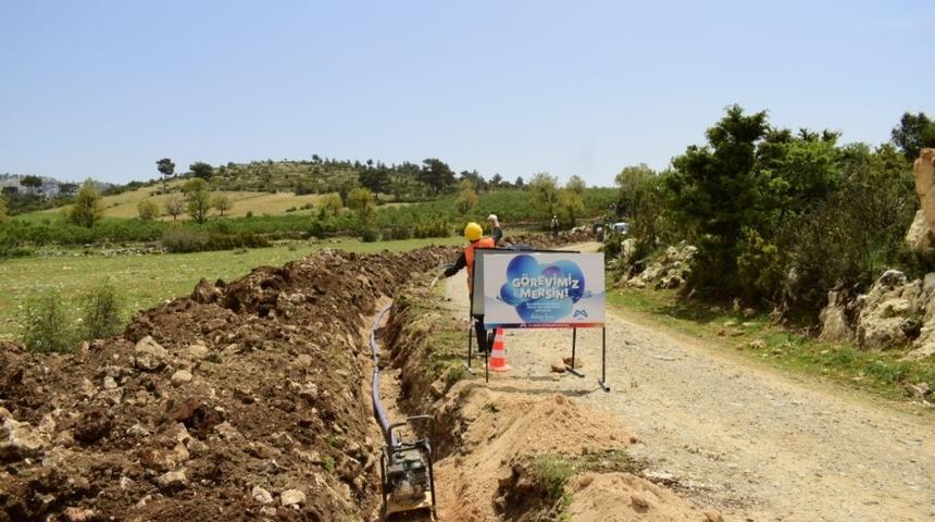 MESKİ&rsquo;den 2 bin 100 rakımda i&ccedil;me suyu şebekesi