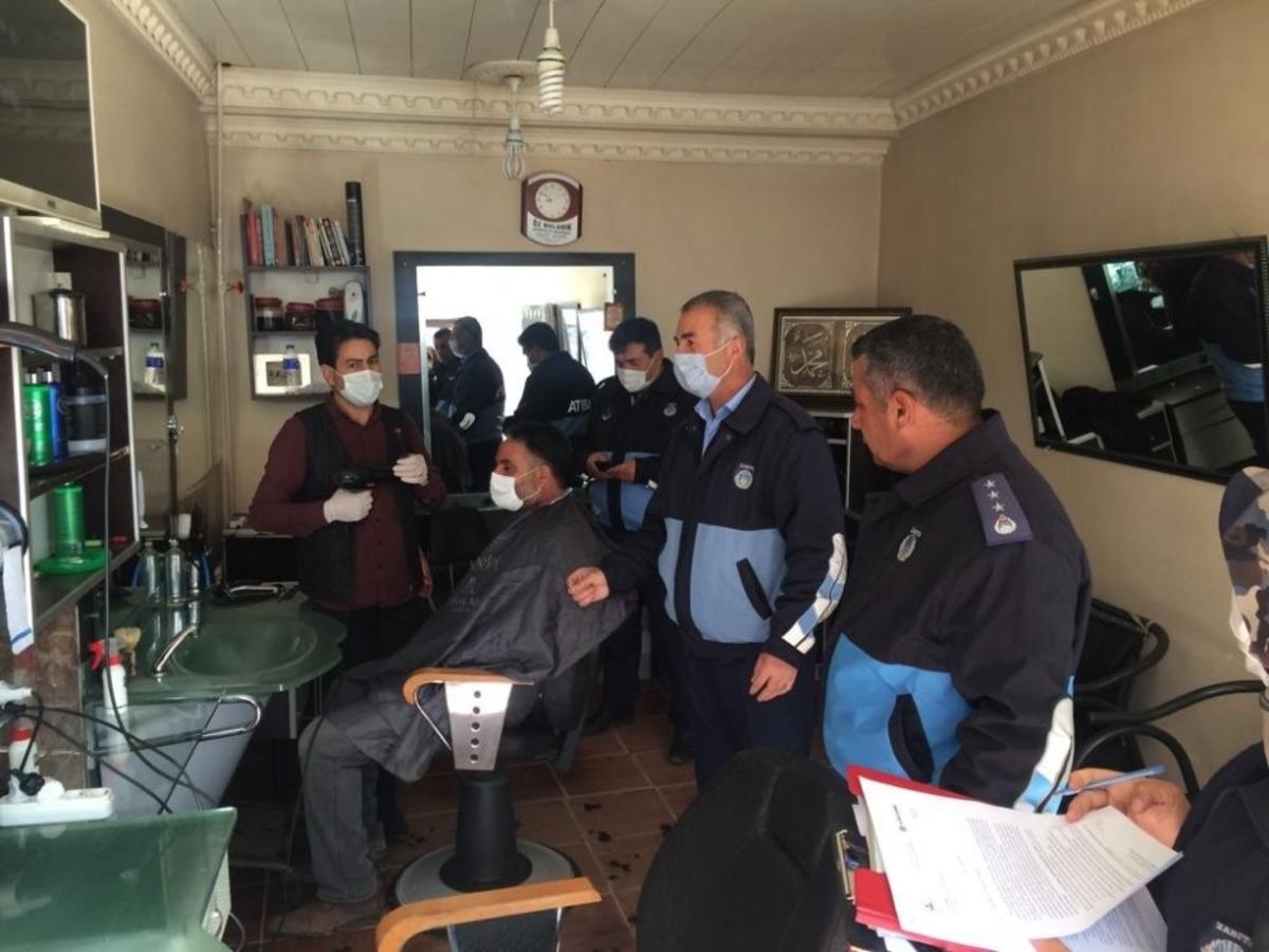 Bulanık&rsquo;ta berber ve kuaf&ouml;rler denetlendi