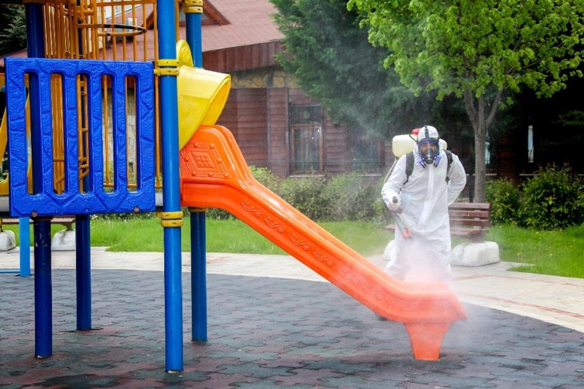 Meram&rsquo;ın parkları &ccedil;ocuklar i&ccedil;in hazır