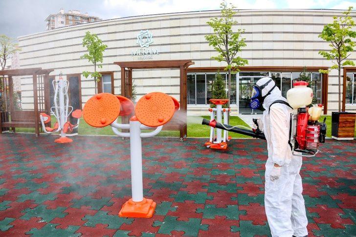 Meram’ın parkları çocuklar için hazır G4