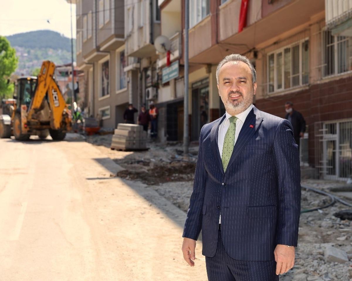 Bursa şantiyeye d&ouml;nd&uuml;