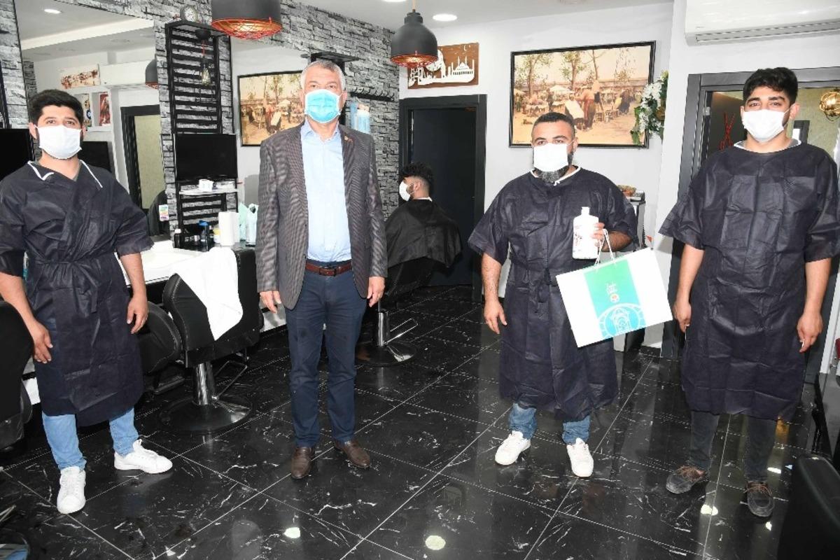 B&uuml;y&uuml;kşehir&rsquo;den berber ve kuaf&ouml;rlere hijyen malzemesi