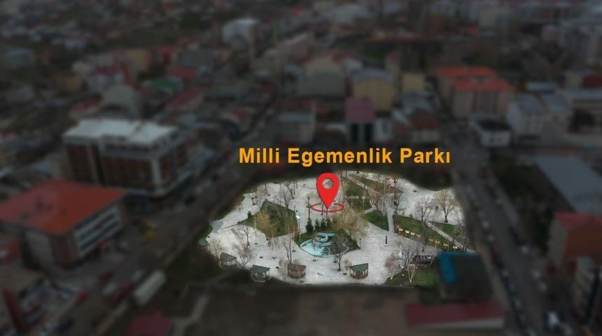 Başkan Demir yarışma başlattı, Milli Egemenlik Parkı değişiyor