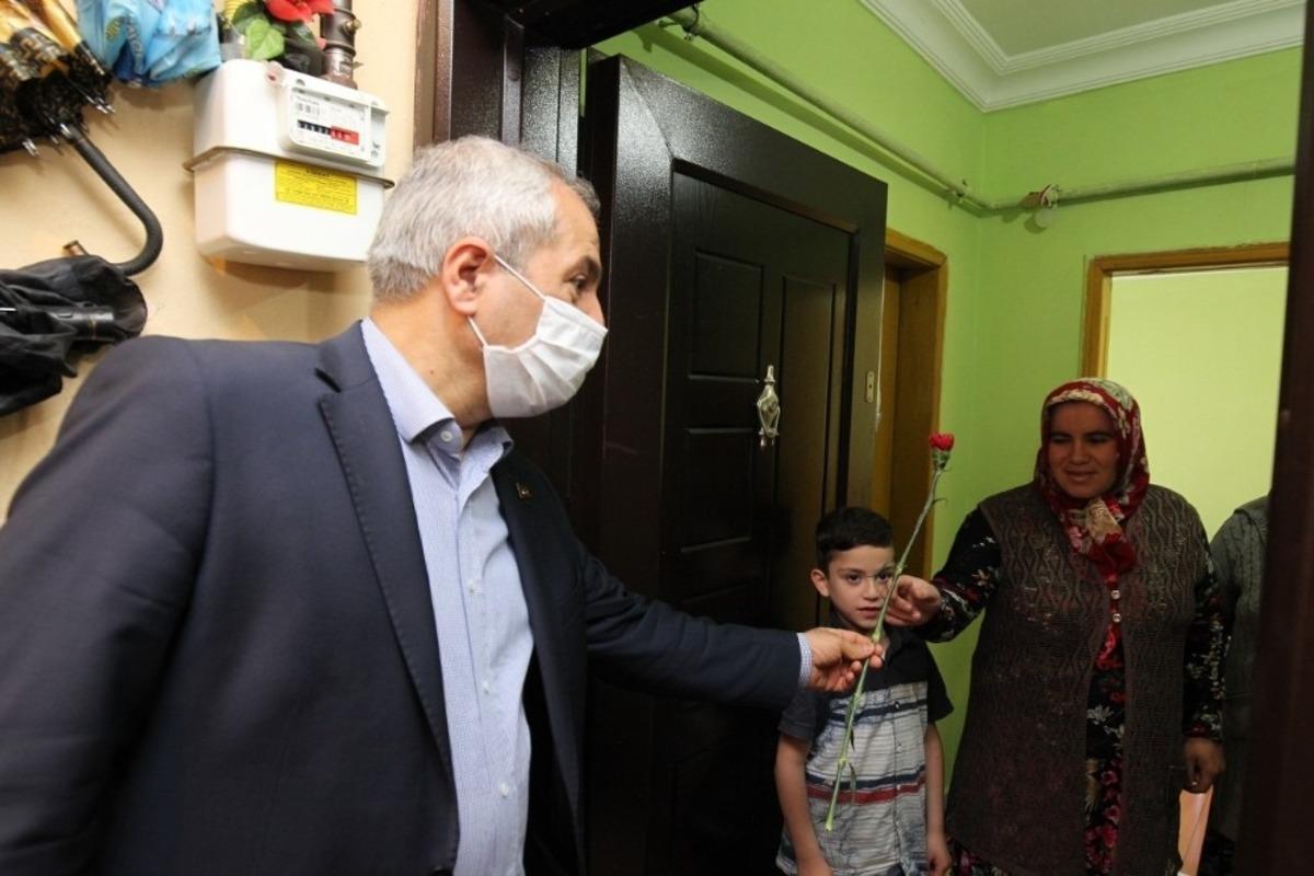 Başkan B&uuml;y&uuml;kg&ouml;z&rsquo;den Anneler G&uuml;n&uuml; ziyaretleri