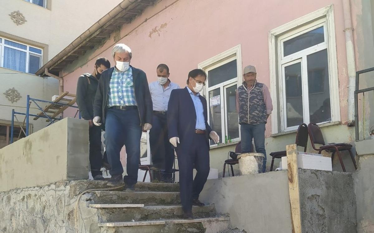 Kaymakam Yavuz ve Başkan Şahin&rsquo;den Medetli k&ouml;y&uuml;ne ziyaret