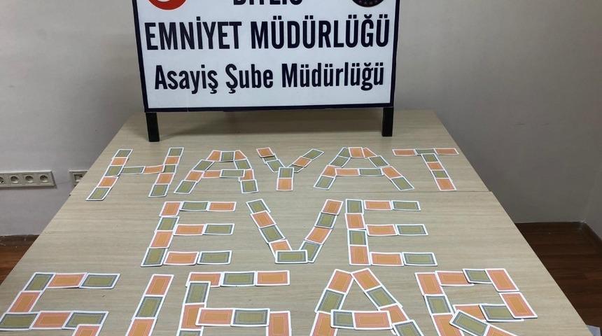 Bitlis&rsquo;te 6 kişiye kumar ve sosyal mesafeye uymamaktan 26 bin TL ceza