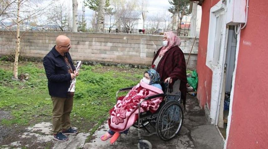 Başkan Altun, engellileri yalnız bırakmadı