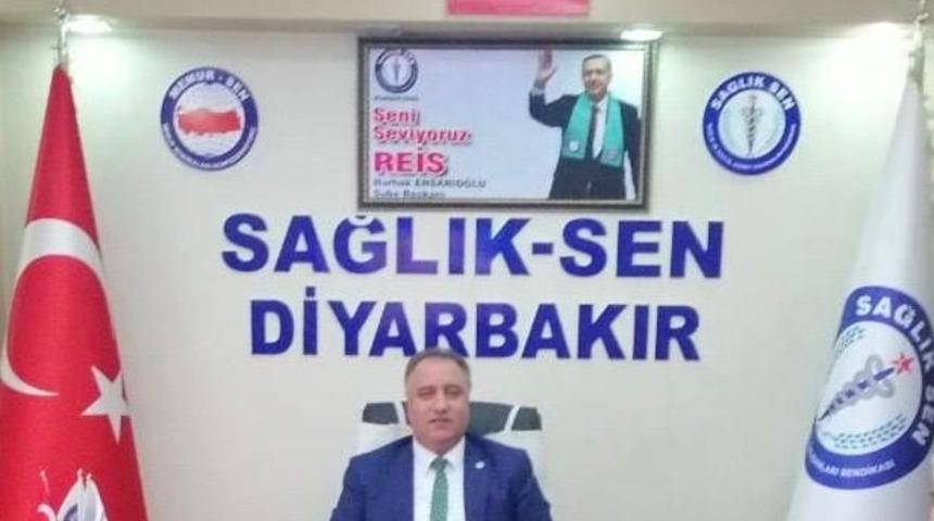 Memur-Sen Diyarbakır İl Başkanı Ensarioğlu&rsquo;ndan Hemşireler G&uuml;n&uuml; kutlaması