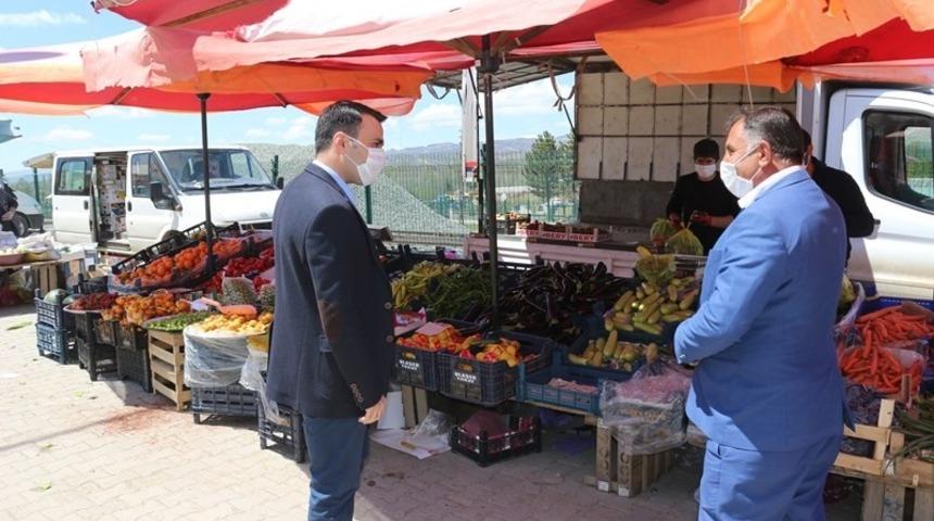 Kaymakam Baytok&rsquo;dan korona vir&uuml;s denetimi