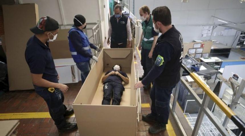 Kolombiya'da tabuta d&ouml;n&uuml;şebilen yatak &uuml;retildi