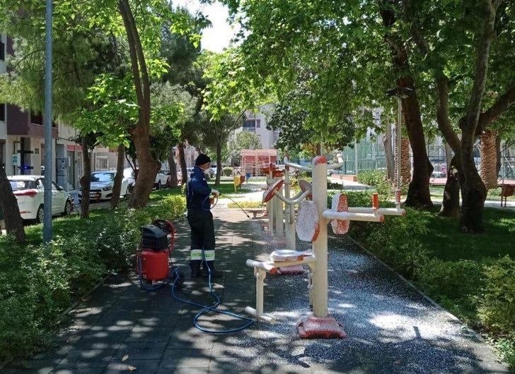 Konak’ta parklar çocuklar için hazırlanıyor G3