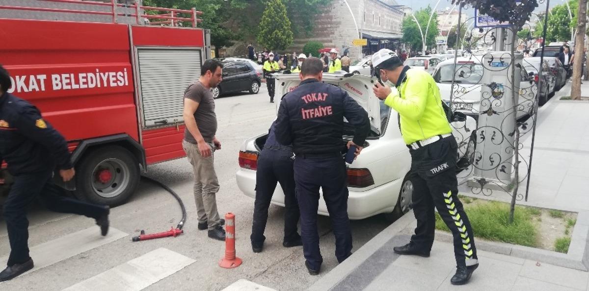 Tokat&rsquo;ta LPG paniği