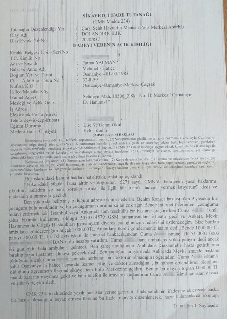 Vicdansızlığın böylesi! 9 yaşındaki kanser hastası kızı dolandırdılar G1