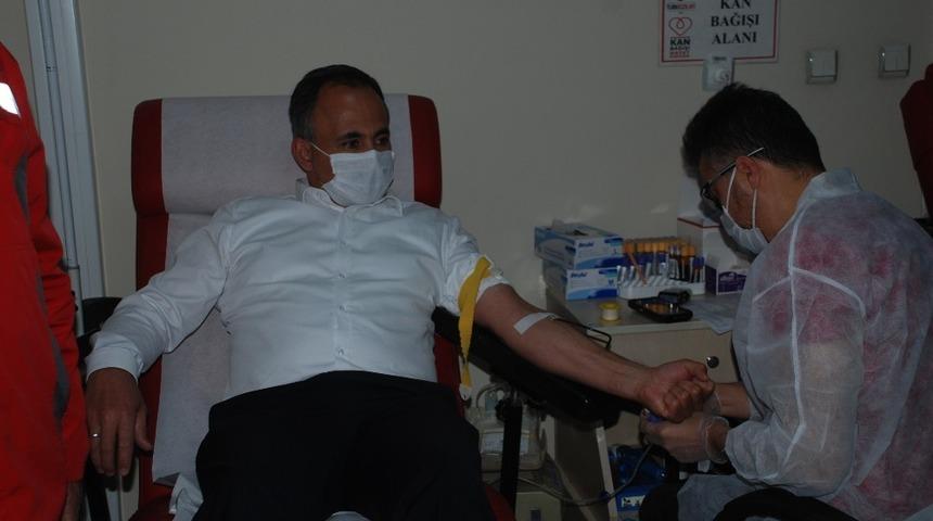 Tokat’ta "İyilik Kanımızda Var" kampanyasına destek