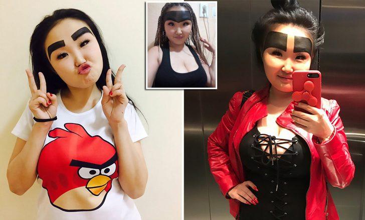 Geniş kaşlarıyla ünlü olan Instagram fenomeni, makyajsız fotoğrafını paylaştı G5