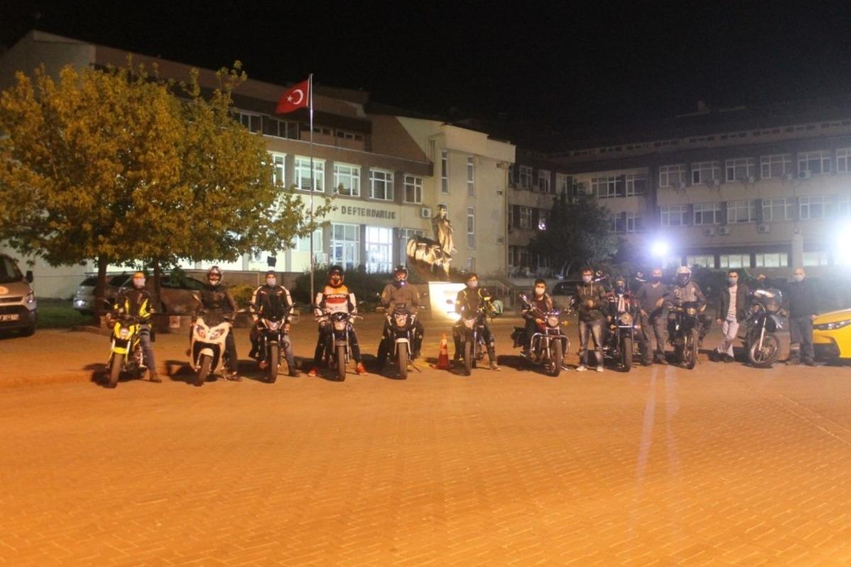 Sinop Motosiklet Kul&uuml;b&uuml;nden kan bağışı