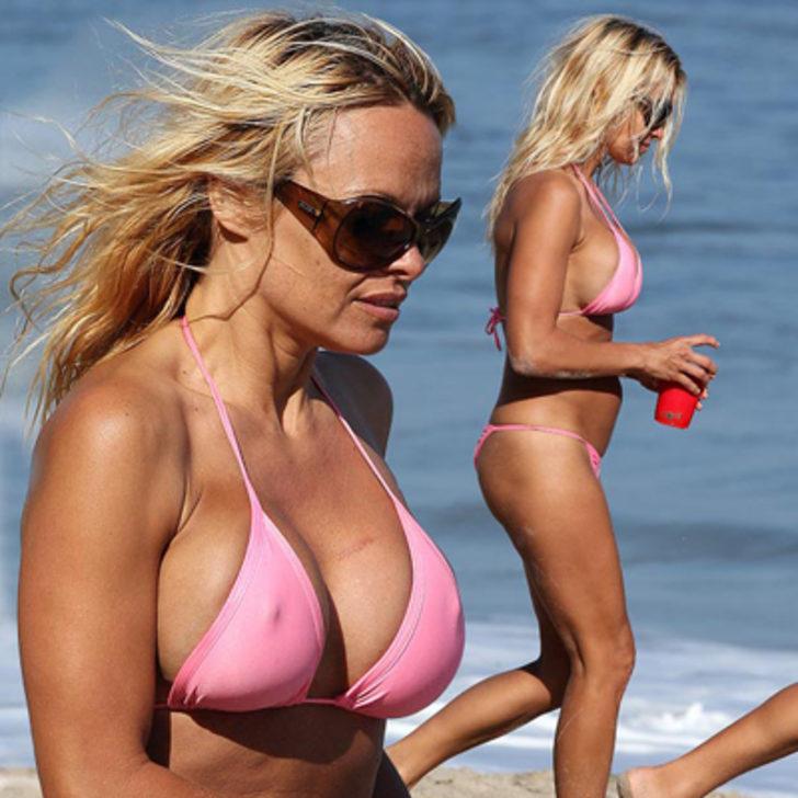 Pamela Anderson İstanbul'da polise takıldı G3