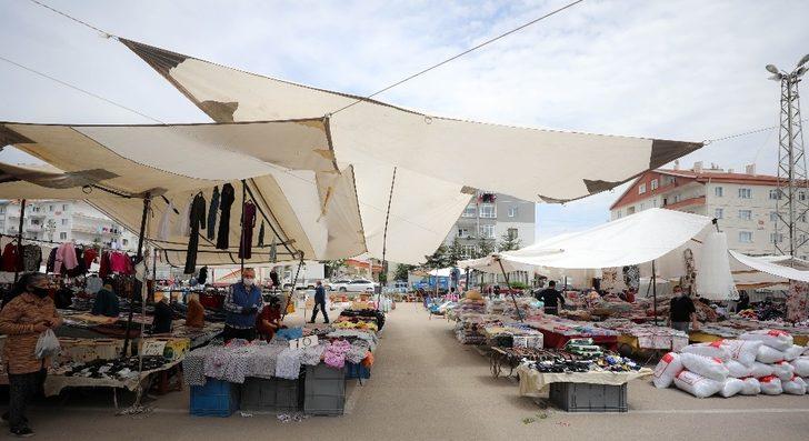 Sincan pazarlarında gıda dışı ürünlerin satışına başlandı G1