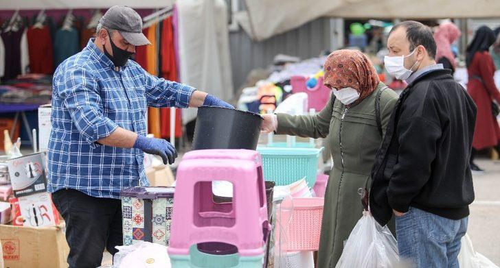 Sincan pazarlarında gıda dışı ürünlerin satışına başlandı G4
