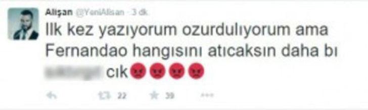 Alişan'dan Fernandao'ya küfür G1
