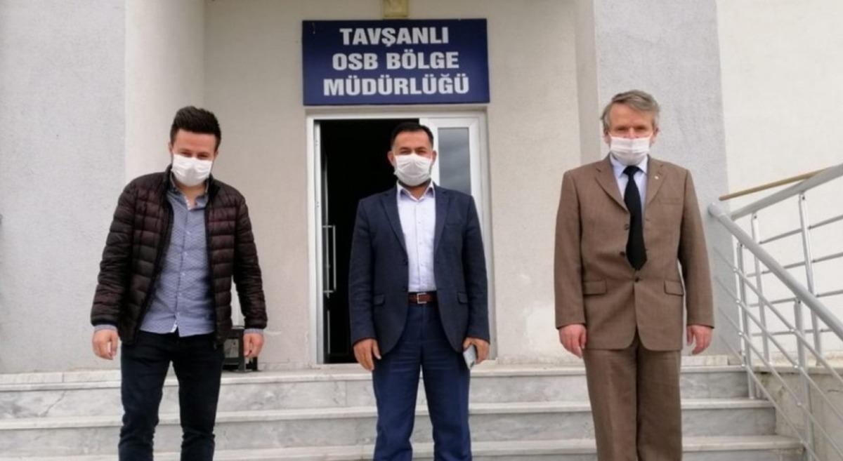 Rekt&ouml;r Yardımcısı Aydın&rsquo;dan Tavşanlı OSB&rsquo;ye ziyaret