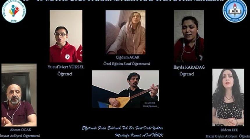 Özel eğitim öğrencileri için ‘Sende Farkında ol’ etkinliği