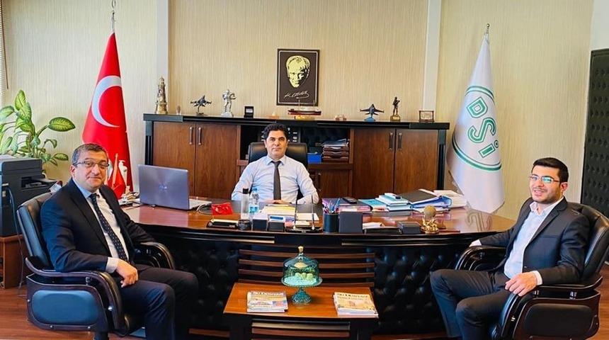 Başkan &Ouml;z, DSİ ziyaretinden m&uuml;jdeyle d&ouml;nd&uuml;