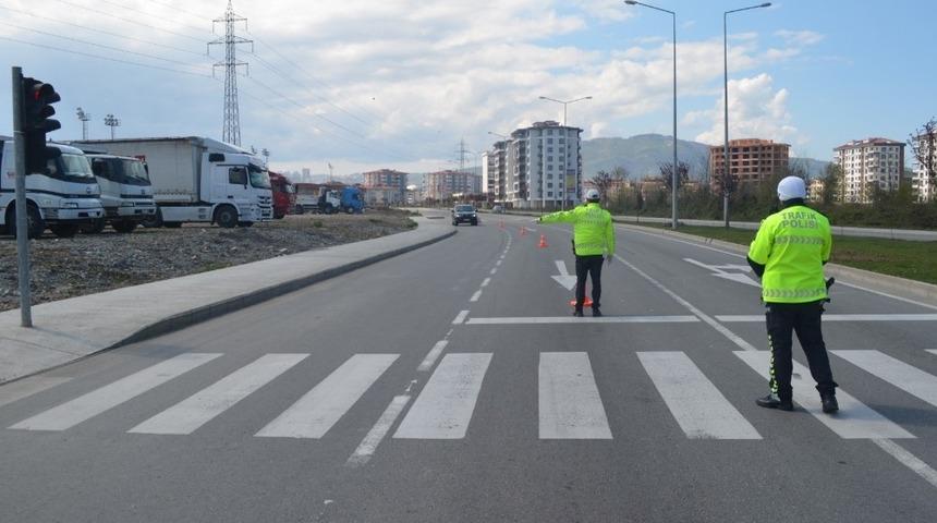 Ordu&rsquo;da trafikte en fazla ceza hız sınırını aşanlara yazılıyor