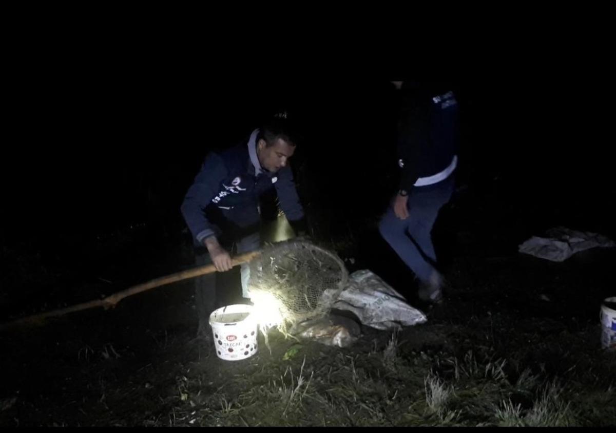 Van G&ouml;l&uuml;&rsquo;nde ka&ccedil;ak balık avcılığı