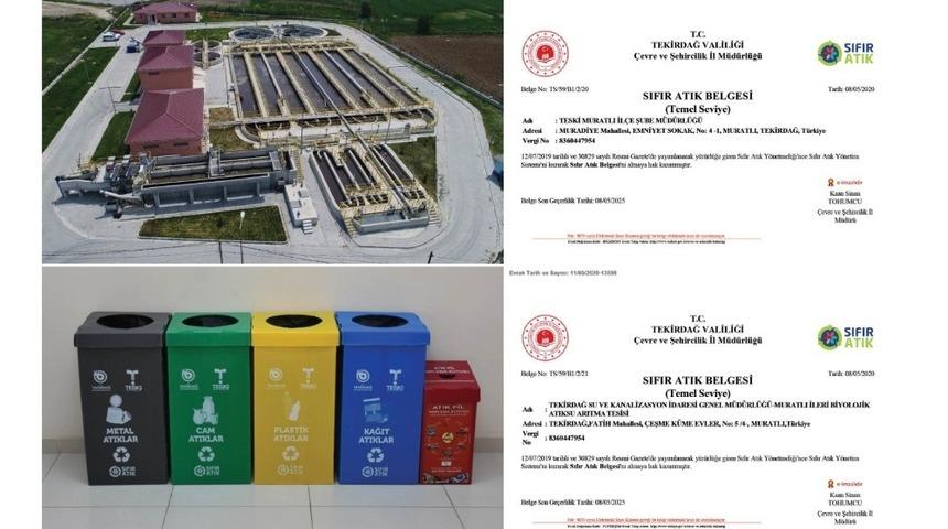 TESKİ bir başarıya daha imza attı