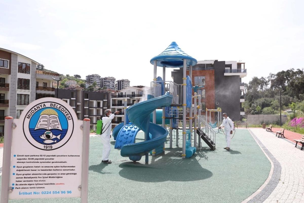 Mudanya&rsquo;da parklar &ccedil;ocuklar i&ccedil;in hazırlanıyor