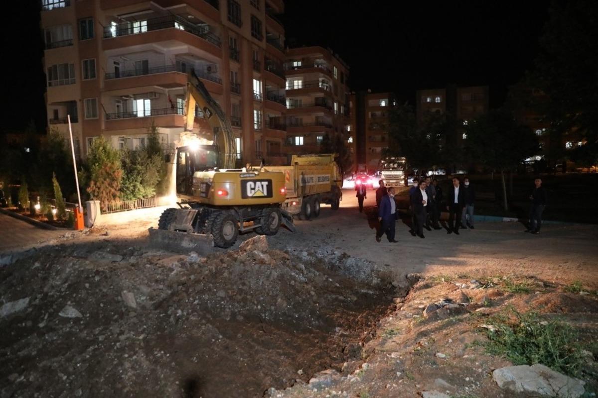 Canpolat &ccedil;alışmaları yerinde inceledi