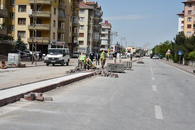 Karatay Belediyesinden yol ve çevre düzenlemesi