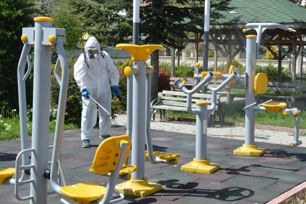 Havza&rsquo;da korona vir&uuml;s tedbirleri devam ediyor