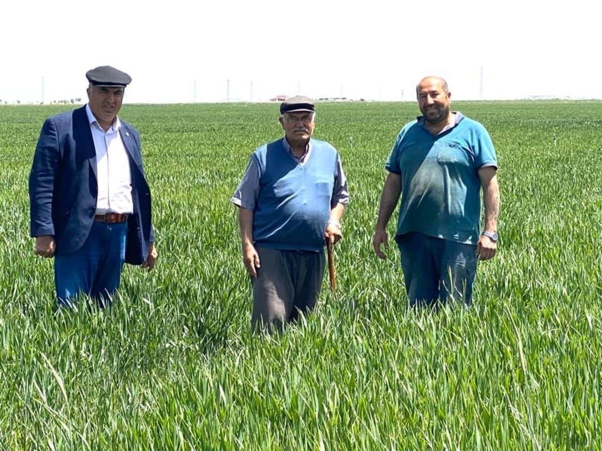 Karaman Ziraat Odası Başkanı Bayram&rsquo;ın &uuml;retici ziyaretleri s&uuml;r&uuml;yor