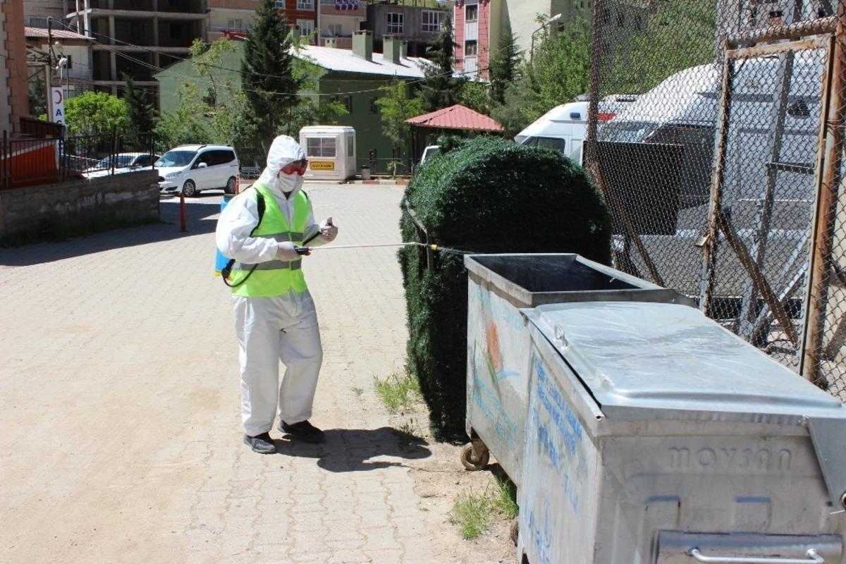 Uludere Belediyesi ila&ccedil;lama &ccedil;alışmalarına başladı