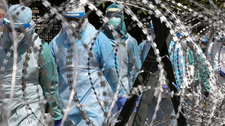 Malezya'da son 2 ayın en düşük Kovid-19 vaka artışı