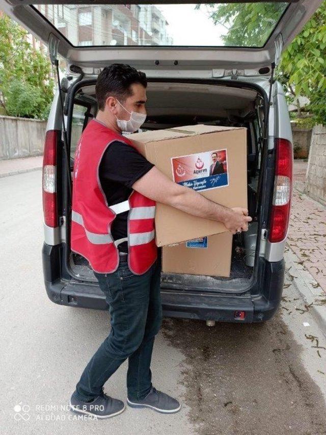 Alperen Ocakları’ndan kumanya yardımı