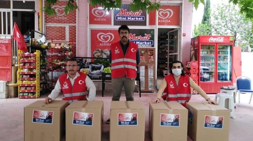 Alperen Ocakları’ndan kumanya yardımı