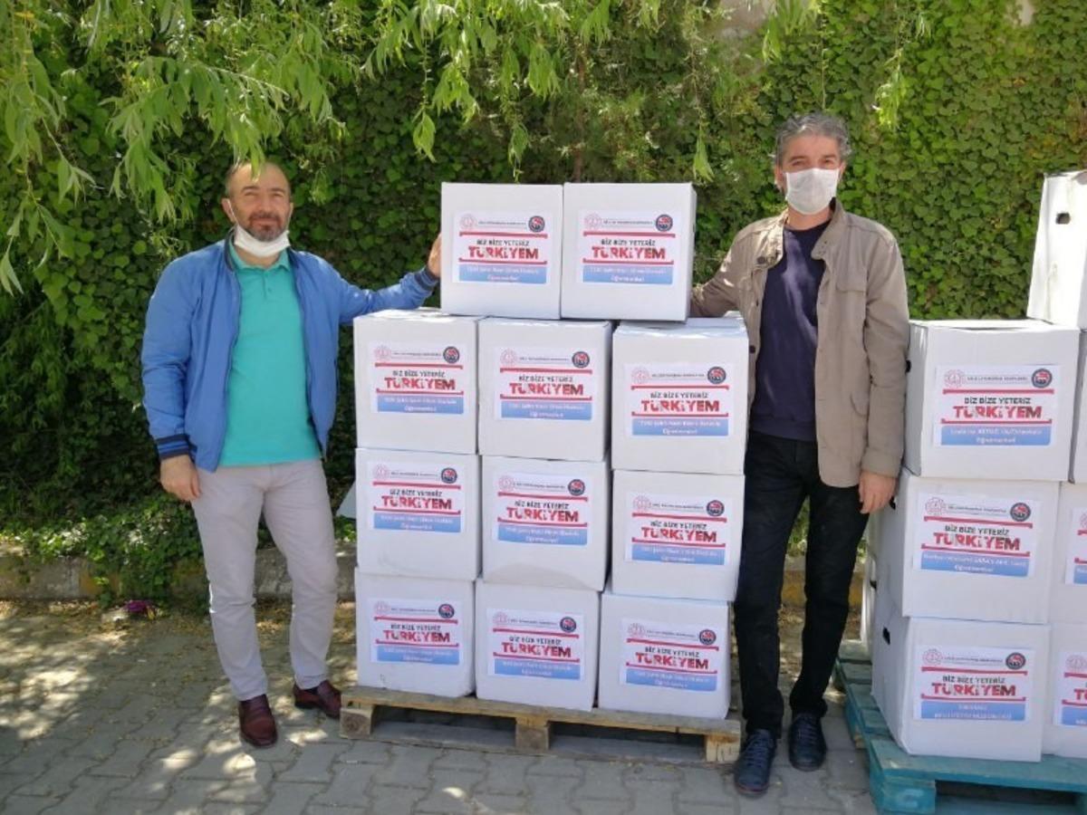 &Ouml;ğretmenlerce hazırlanan yardım kolileri ihtiya&ccedil; sahiplerine ulaştırılacak