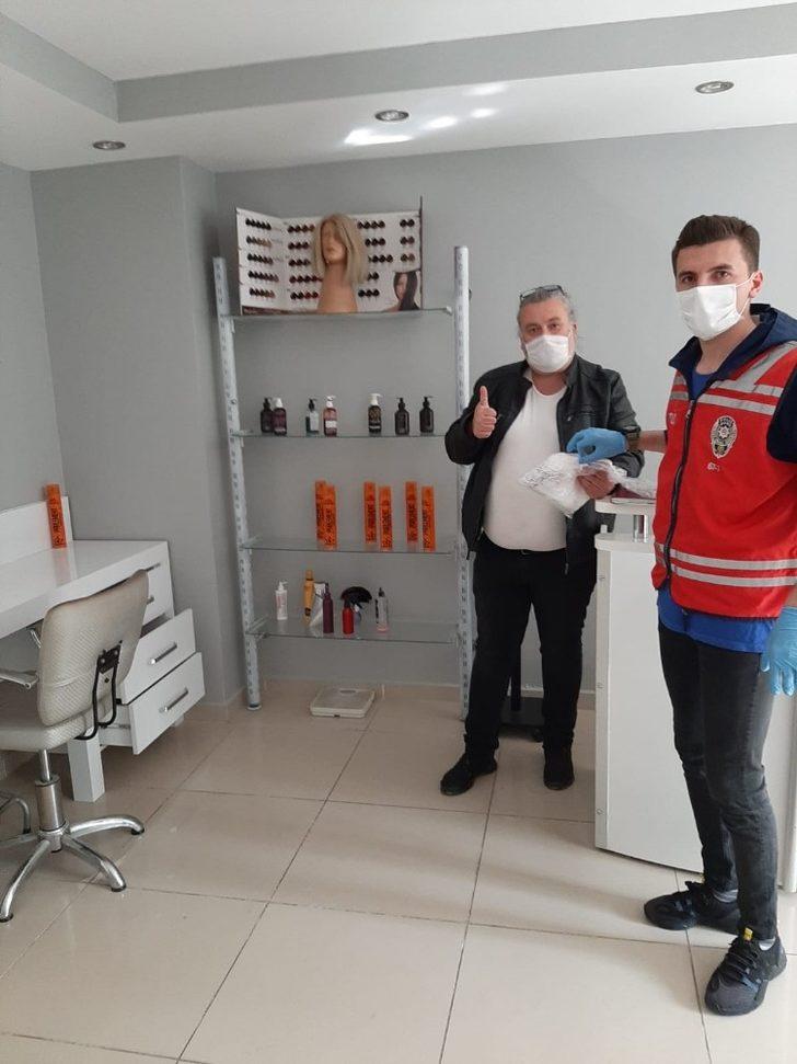 Alaplı Kaymakamlığı  maske dağıttı G3