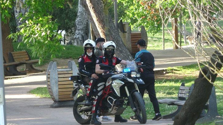 Şişli’de kısıtlamaya rağmen parka giden kadının söyledikleri şaşkına çevirdi G4